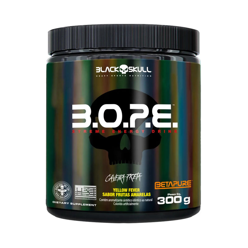 PRÉ TREINO B.O.P.E  BLACK SKULL - 300G