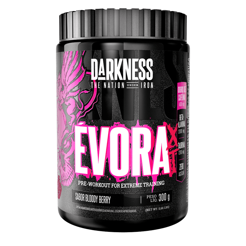 PRÉ TREINO ÉVORA XT - DARKNESS 300G