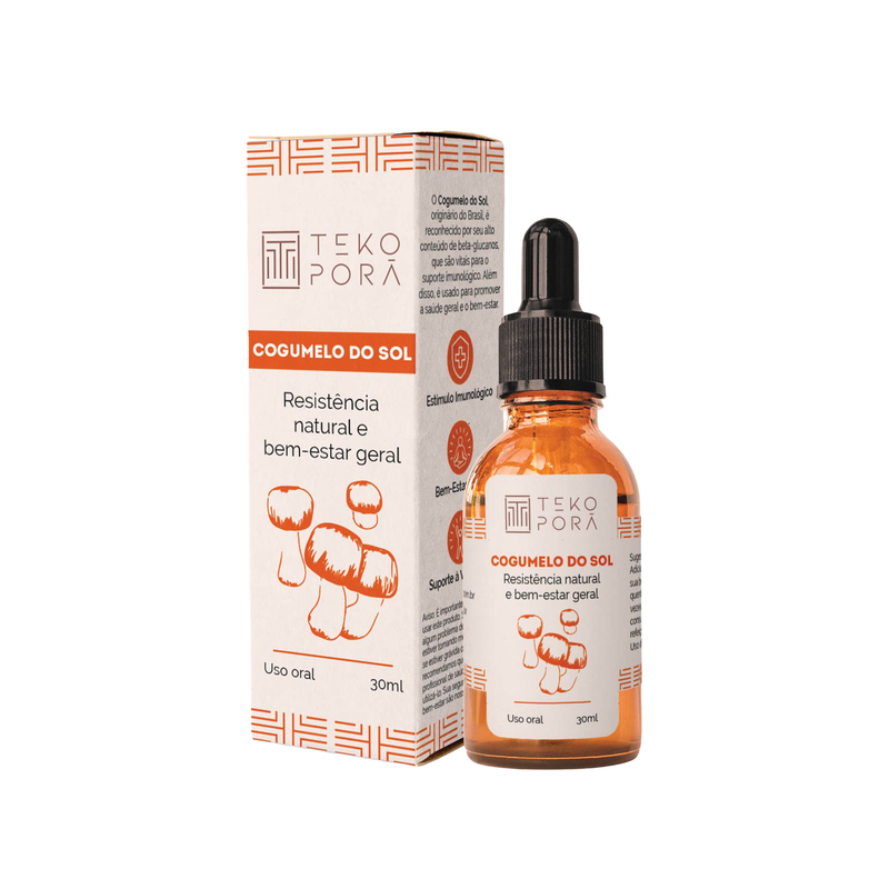 Cogumelo do Sol - Extrato líquido de cogumelo funcional 30ml