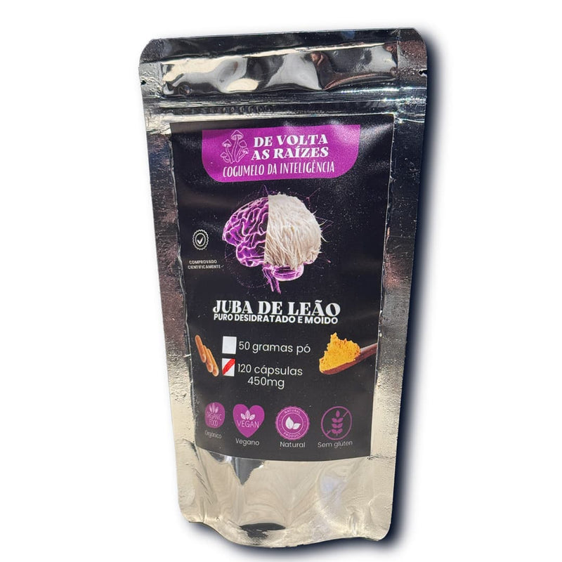Juba de Leão - 120 cápsulas