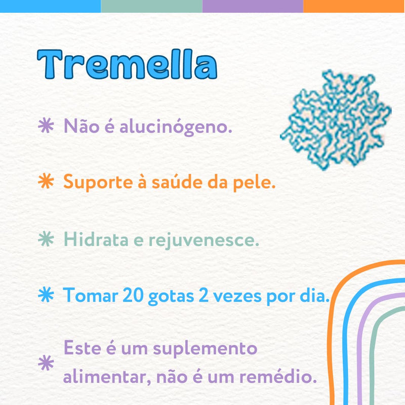 Tremella - Extrato líquido de cogumelo funcional 30ml